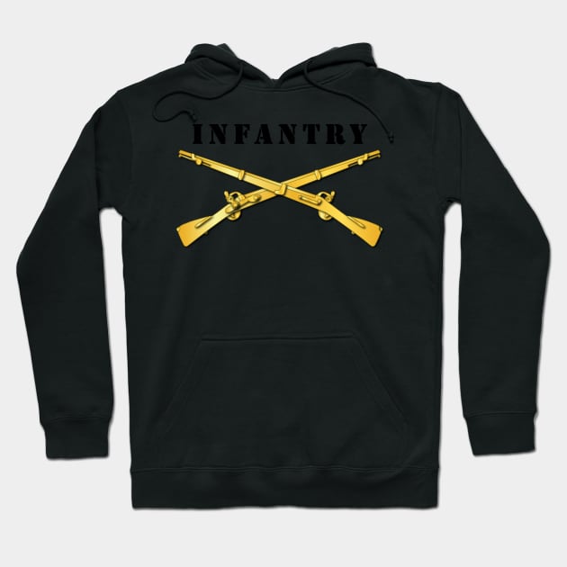 Army infantry hoodie on sale